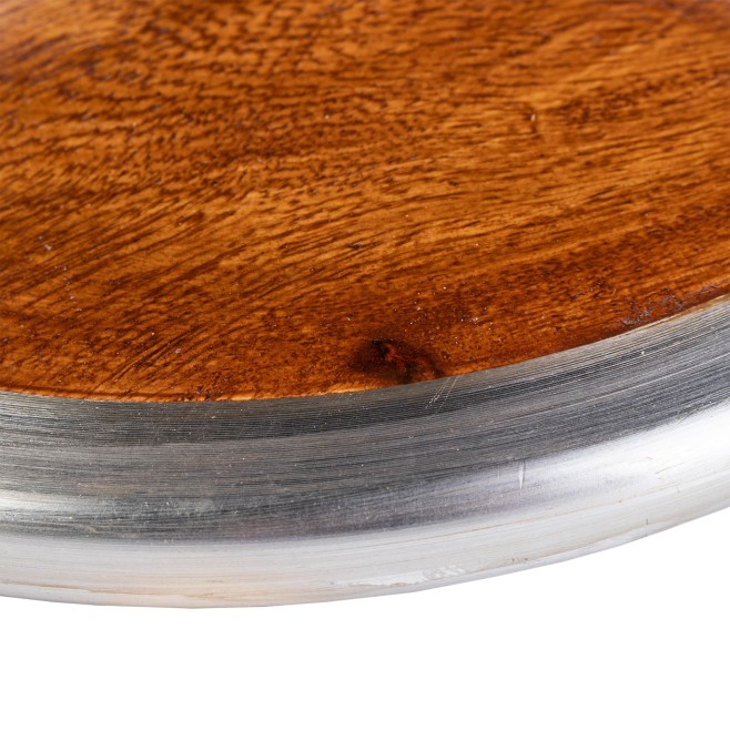 DISCO DE ATLETISMO DE ACERO Y MADERA