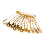 SAFETY PINS - 12 UNITS