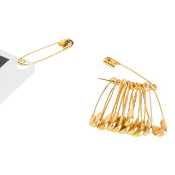 SAFETY PINS - 12 UNITS