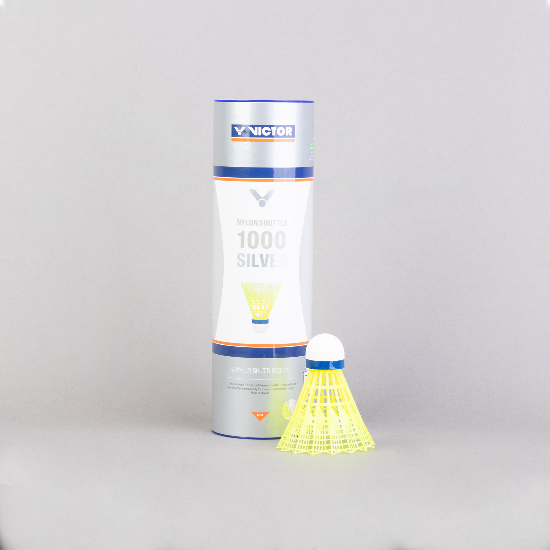 VOLANTES BÁDMINTON VICTOR 1000 (6 UNIDADES)