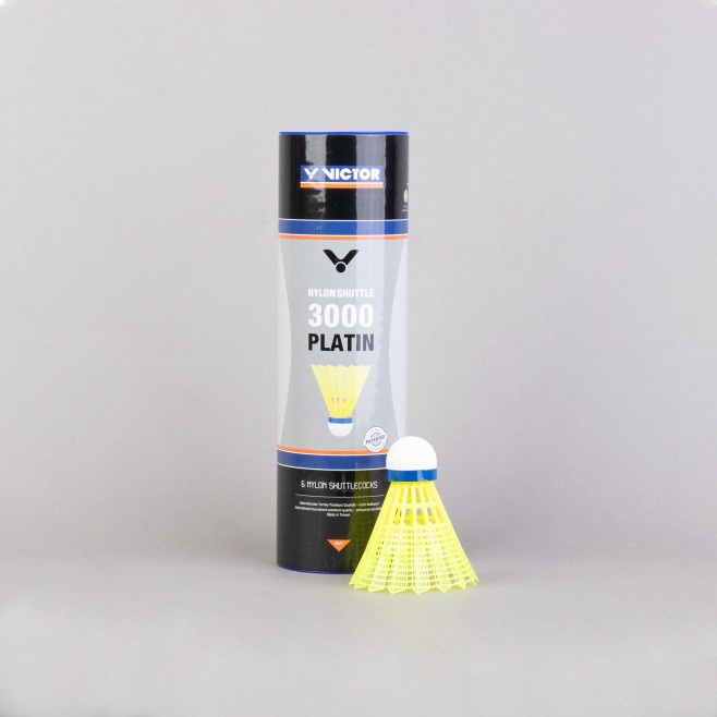 BADMINTON SHUTTLECOCKS VICTOR 3000 (6 UNITS)