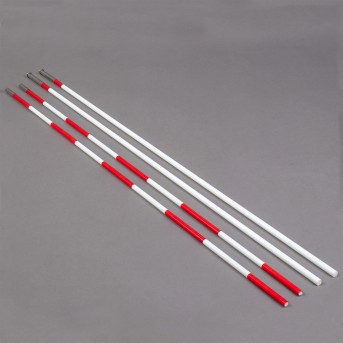 PAIR OF FIBERGLASS ANTENNAS FOR COMPETITION VOLLEYBALL