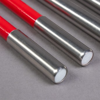 PAR DE MIRAS DE FIBRA DE VIDRIO PARA VOLEIBOL DE COMPETICIN