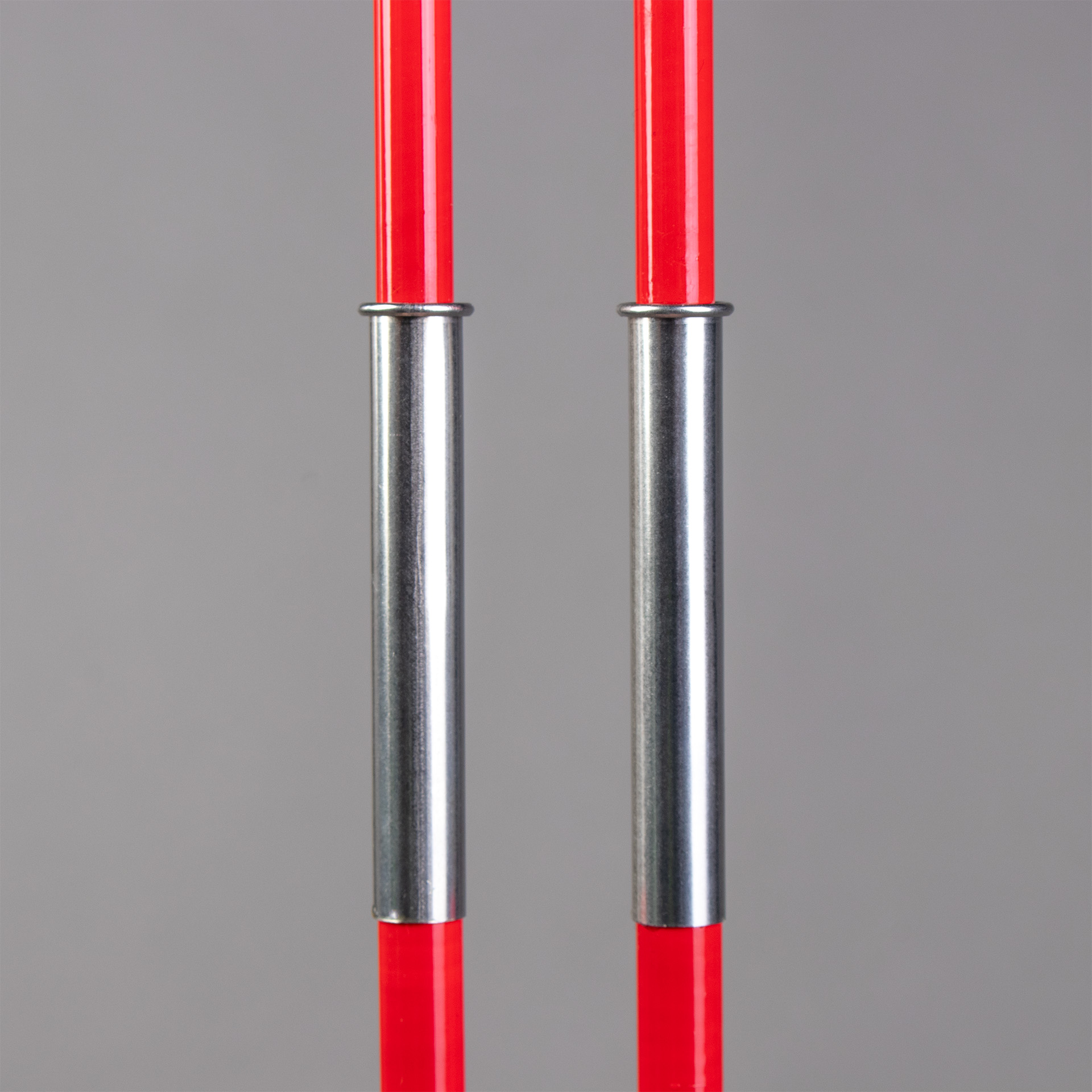 PAR DE MIRAS DE FIBRA DE VIDRIO PARA VOLEIBOL DE COMPETICIÓN