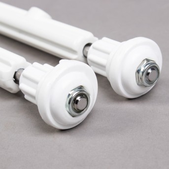 PAR DE MIRAS DE FIBRA DE VIDRIO PARA VOLEIBOL DE COMPETENCIA