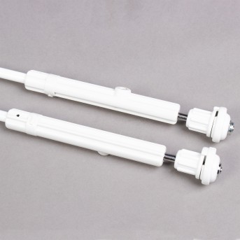 PAR DE MIRAS DE FIBRA DE VIDRIO PARA VOLEIBOL DE COMPETENCIA