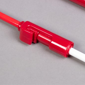 PAR DE MIRAS DE FIBRA DE VIDRIO PARA VOLEIBOL DE COMPETENCIA