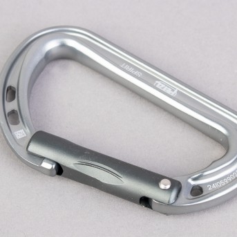 MOSQUETO PETZL SPIRIT DEDO DIREITO