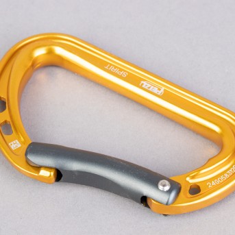 MOSQUETO PETZL SPIRIT DEDO CURVO