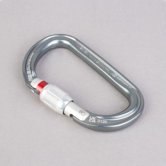 PETZL Am'D LOCK CARABINER MANUAL CLOSING
