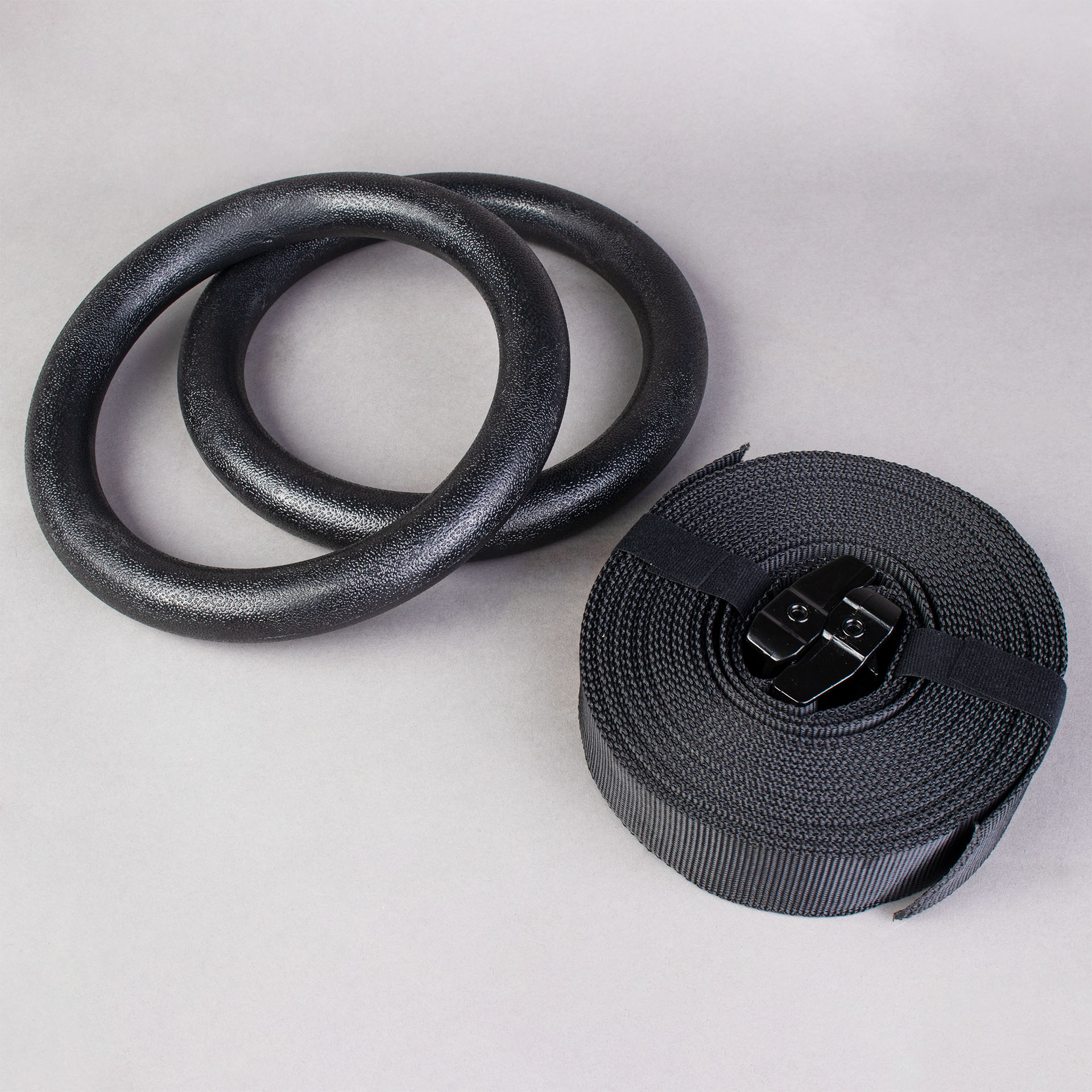 PAR DE ANILLAS Y CORREAS DE ABS