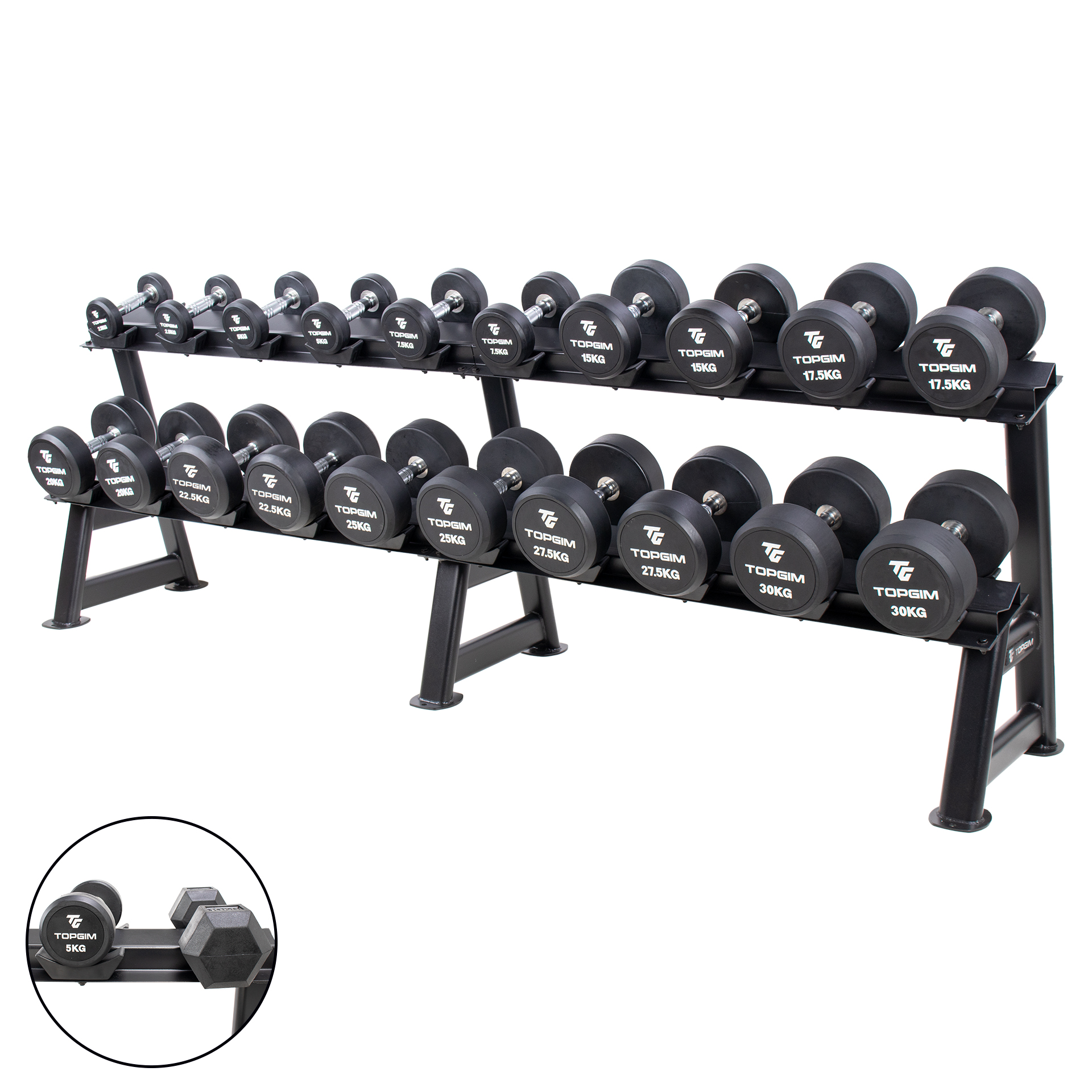 SOPORTE CON MANCUERNAS (20 MANCUERNAS)