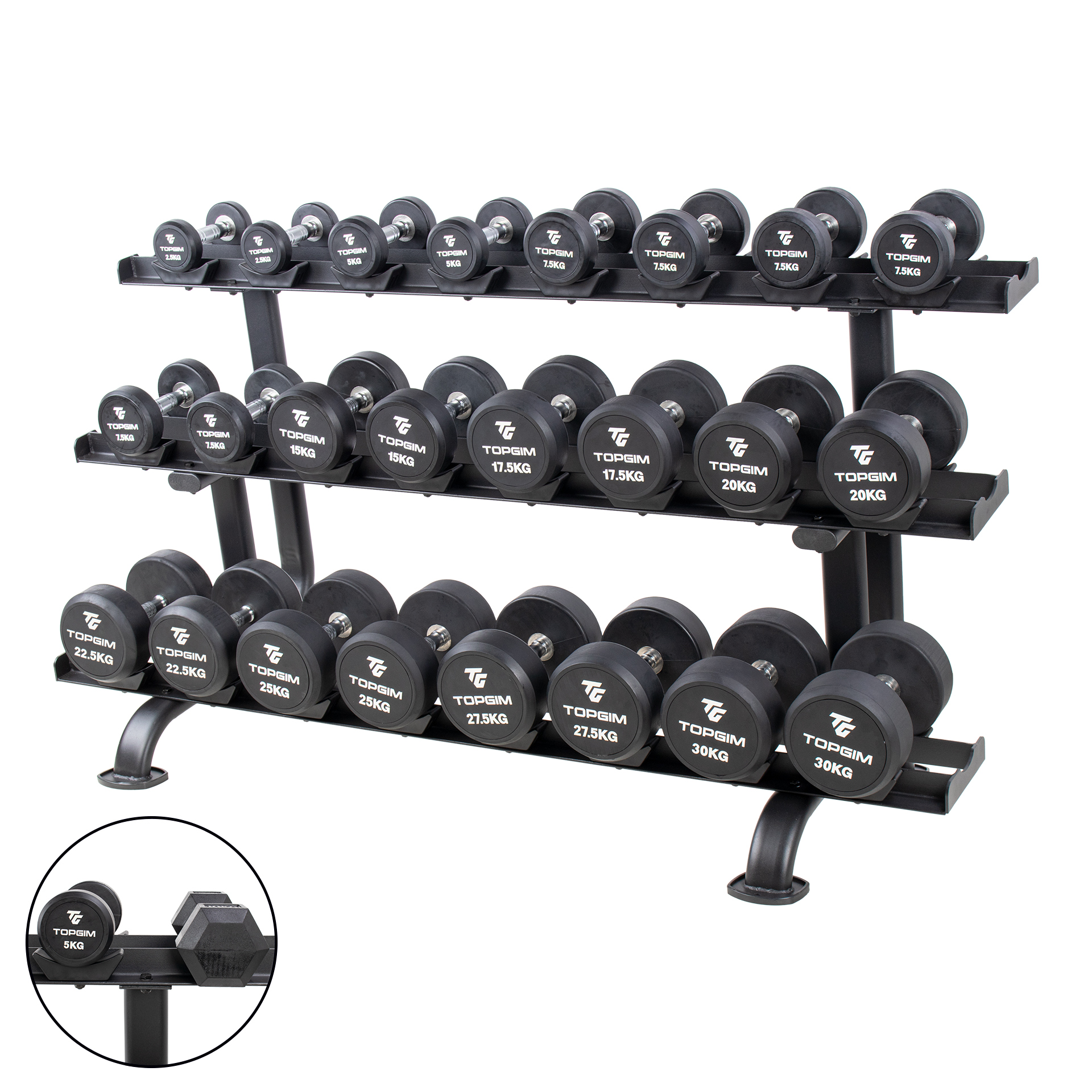 SOPORTE CON MANCUERNAS (24 MANCUERNAS)