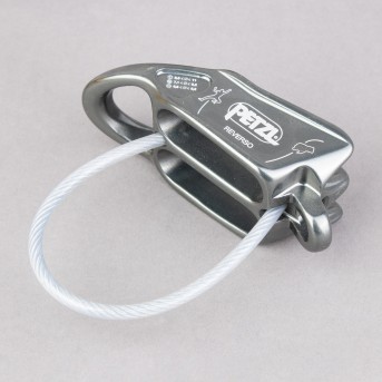 PETZL REVERSO SAFETY DEVICE AND DESCENDER