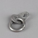 PLAQUETA FIXE - 2 INOX 10mm PLAQUETA FIXE - 2 INOX 10mm