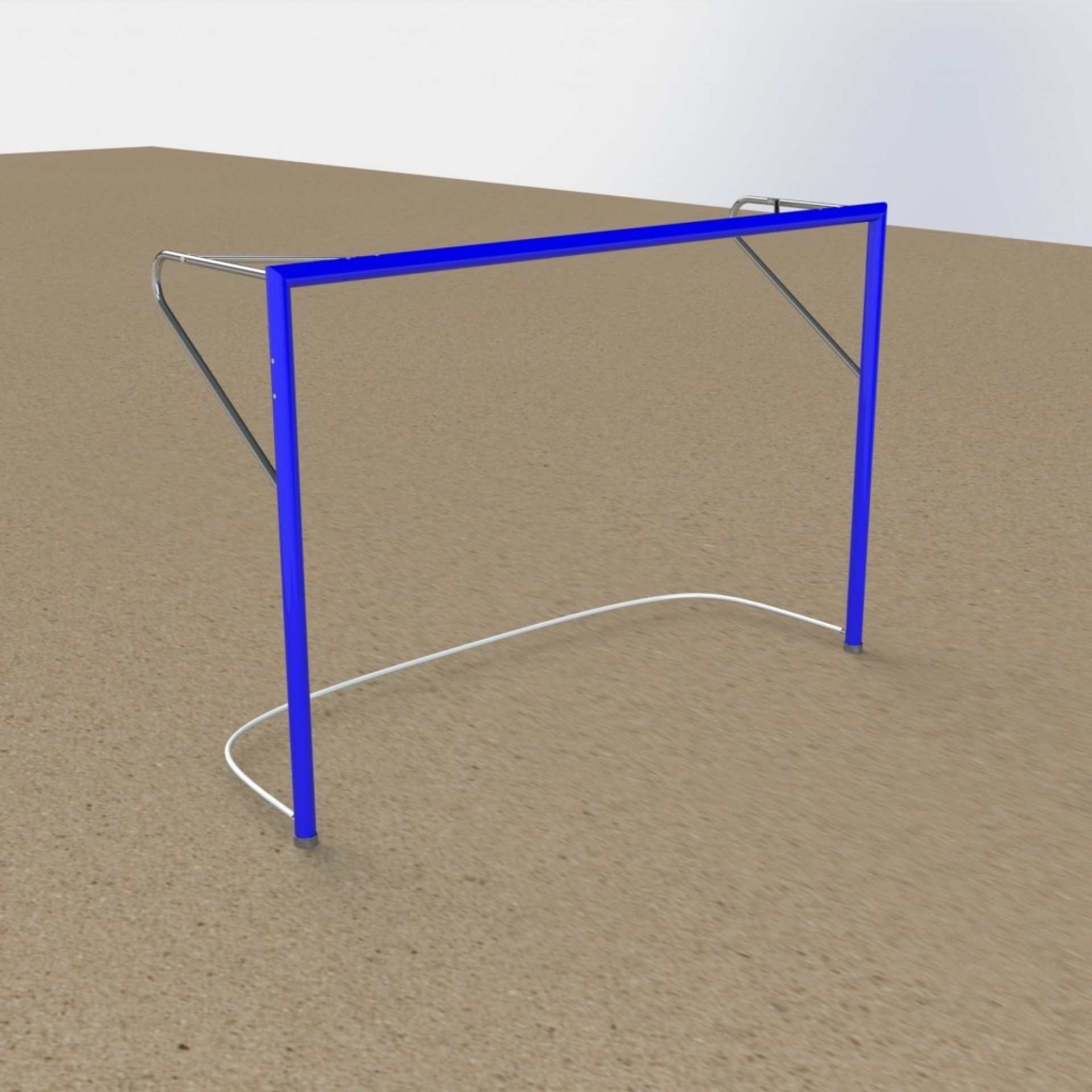 PORTERÍA BALONMANO DE PLAYA ALUMINIO REDONDO