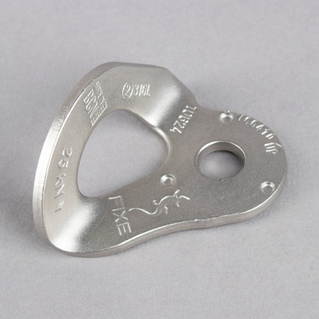 FIXE PLATE - 1 STAINLESS 10mm