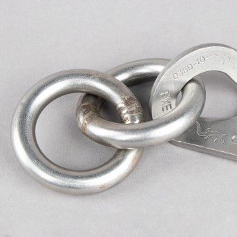 PLAQUETA FIXE - 3 INOX 10mm