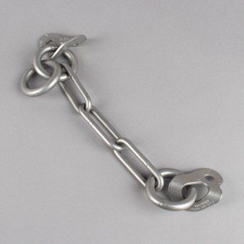 STAINLESS RAPEL MEETING WITH RING