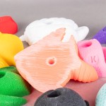 SET OF 10 CHILDREN CLIMBING HOLDS