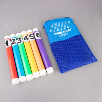 SET OF 5 COLOURED BOTTOM STICKS