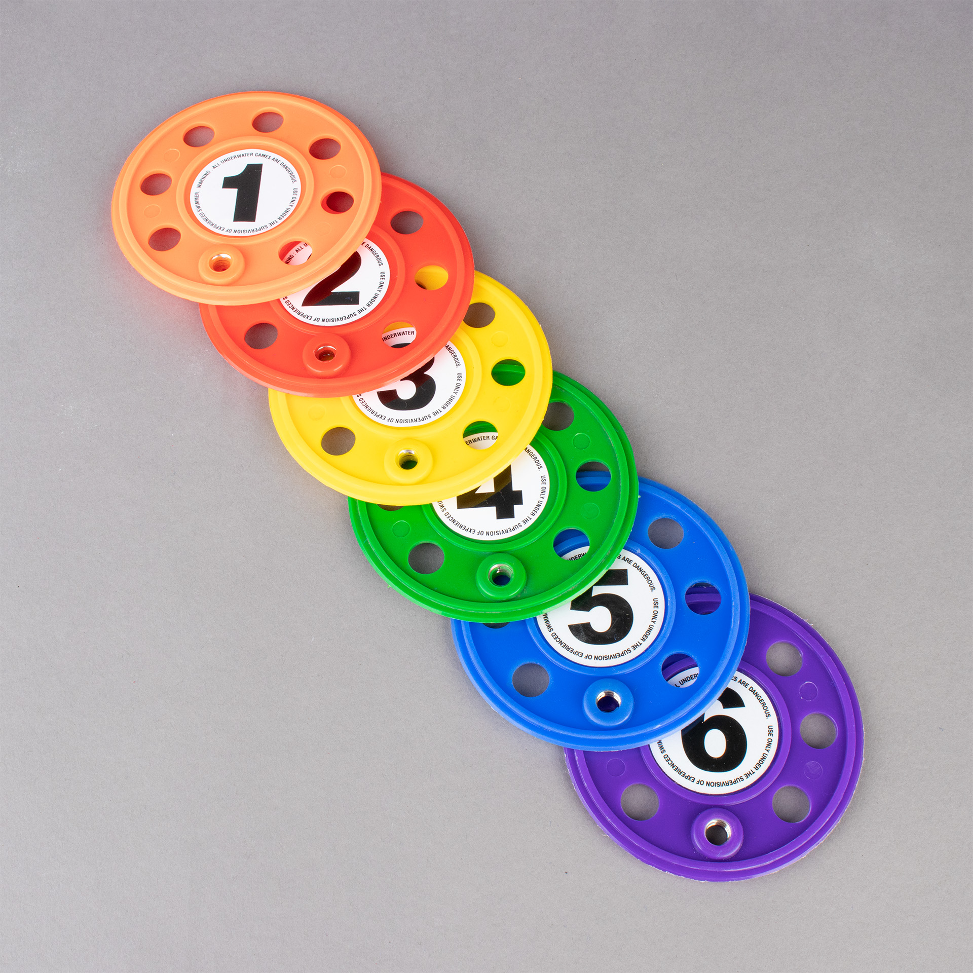 DISCOS SUMERGIBLES (juego de 6)