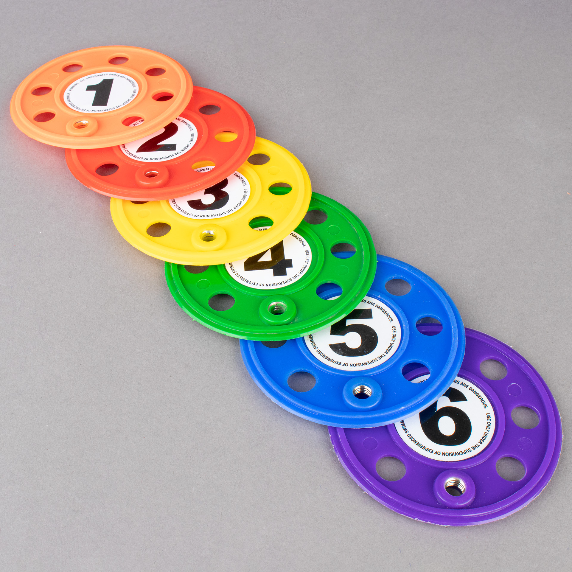 DISCOS SUMERGIBLES (juego de 6)