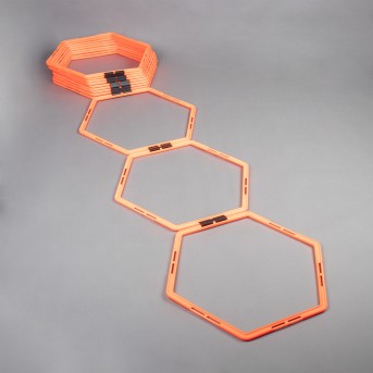 ESCADA DE AGILIDADE E VELOCIDADE HEXAGONAL
