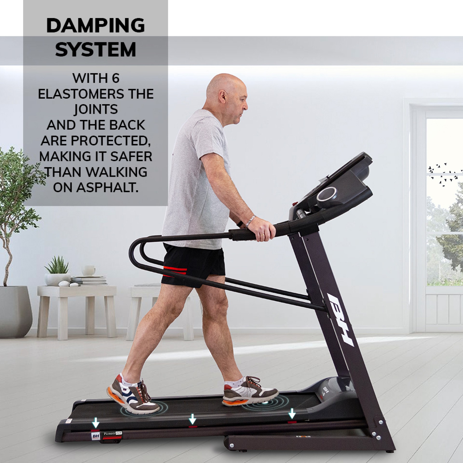 CINTA DE CORRER BH FITNESS PIONEER SENIOR