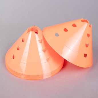 COLOCAR. DE 20 MARCAS DE DELIMITACIN GRANDES + SOPORTE CON