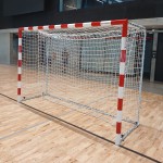 ROUND ALUMINUM HANDBALL/FUTSAL GOAL