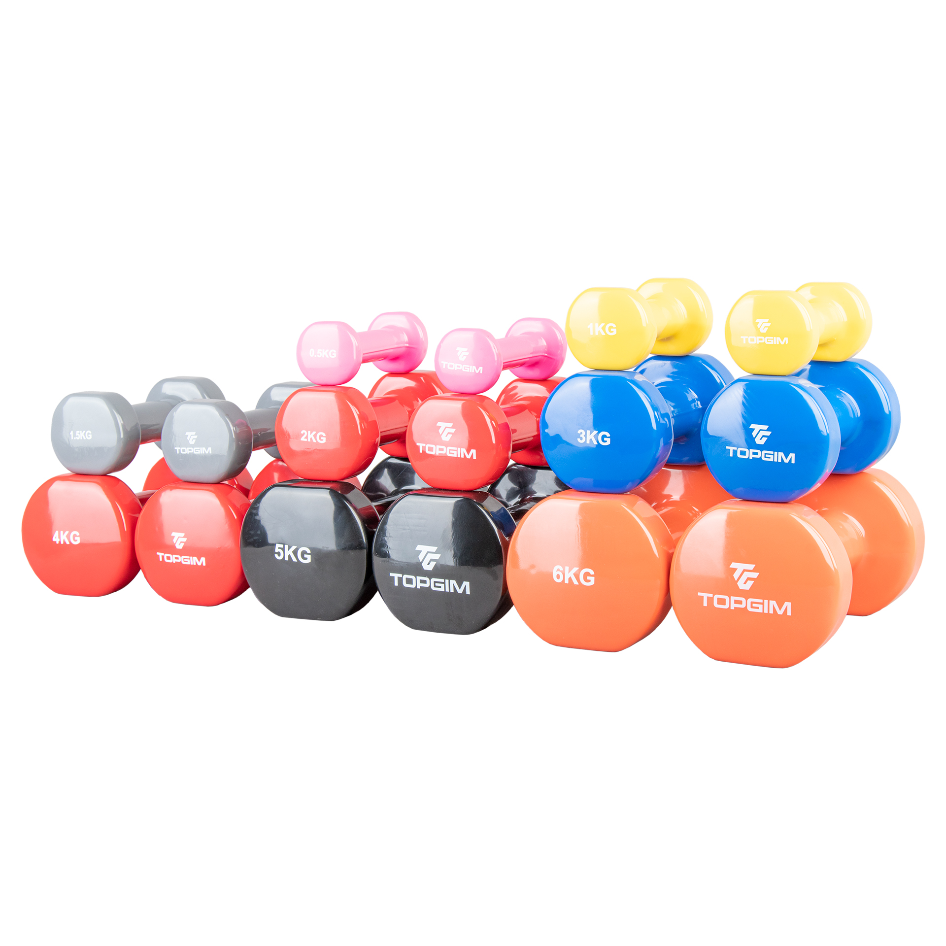 MANCUERNAS HEXAGONALES DE VINIL