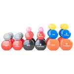 VINYL HEXAGONAL DUMBBELLS (PAIR)