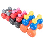 VINYL HEXAGONAL DUMBBELLS (PAIR)