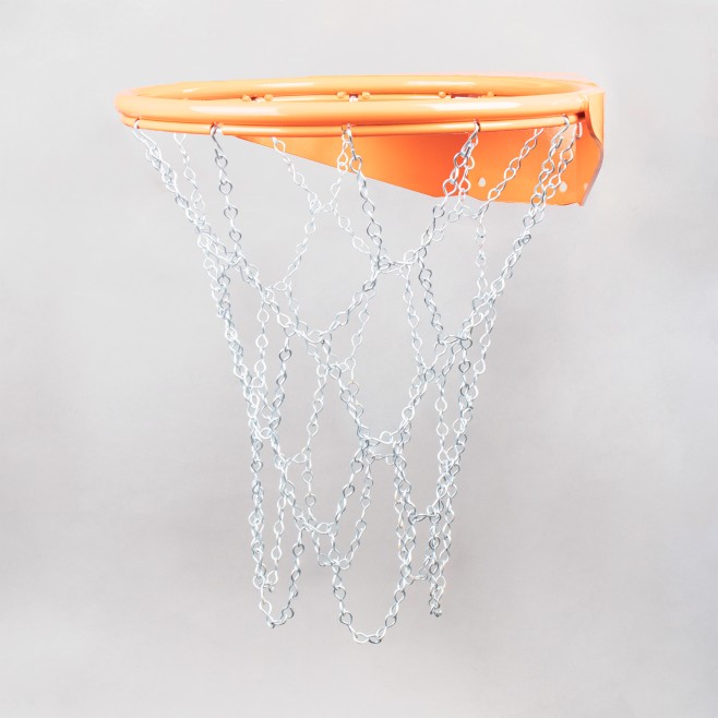 PAIR OF BASKETBALL METAL NETS