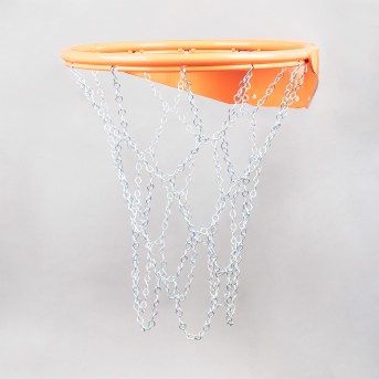 PAR REDES METLICAS PARA ARO DE BASQUETEBOL