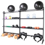 FITNESS EQUIPMENT RACK