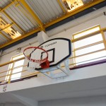 ADJUSTABLE WALL BASKETBALL SYSTEM