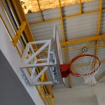 ADJUSTABLE WALL BASKETBALL SYSTEM