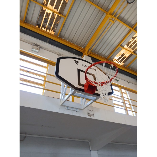 ADJUSTABLE WALL BASKETBALL SYSTEM