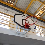 ADJUSTABLE WALL BASKETBALL SYSTEM