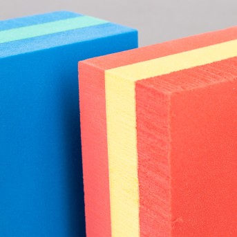 SET. OF 10 FLOATING PLASTAZOTE BRICKS