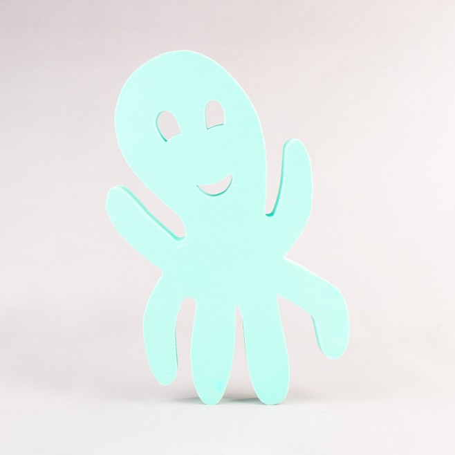 FLOATING OCTOPUS - 47x28x4.5cm