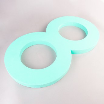 OITO FLUTUANTE - 80x50x4,5cm
