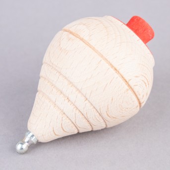 TROMPO DE MADERA CON CUERDA