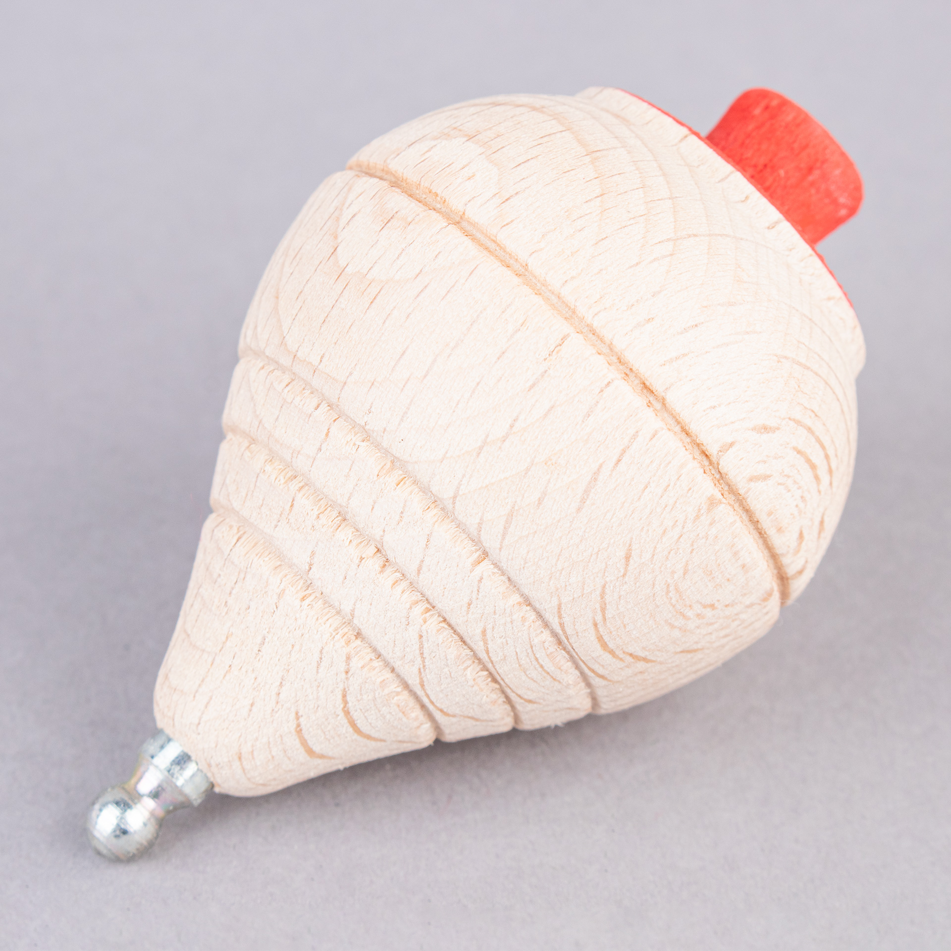 TROMPO DE MADERA CON CUERDA