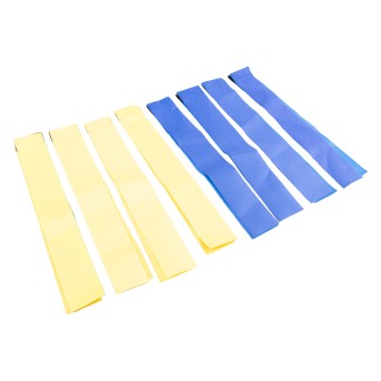 KIT DE 8 CINTOS COM FITAS PARA TAG RUGBY KIT DE 8 CINTOS COM FITAS PARA TAG RUGBY