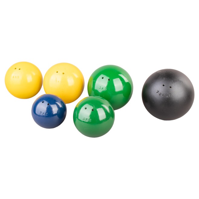TURNED IRON ATHLETICS SHOT PUT