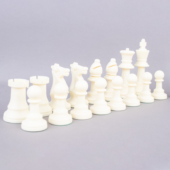 PIEZAS DE AJEDREZ PVC 9,7cm