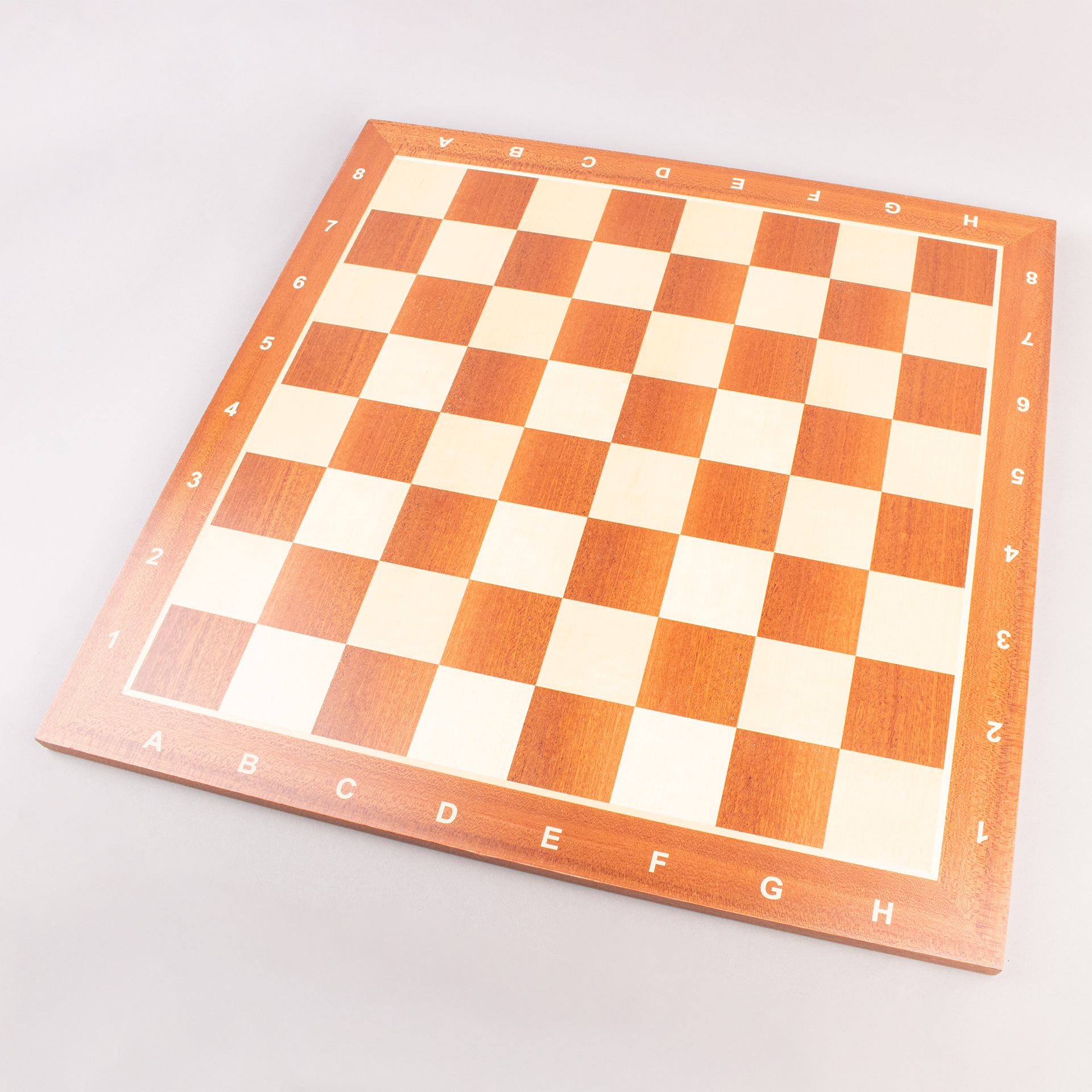 TABULEIRO XADREZ MADEIRA NOGUEIRA 55x55x1,5cm